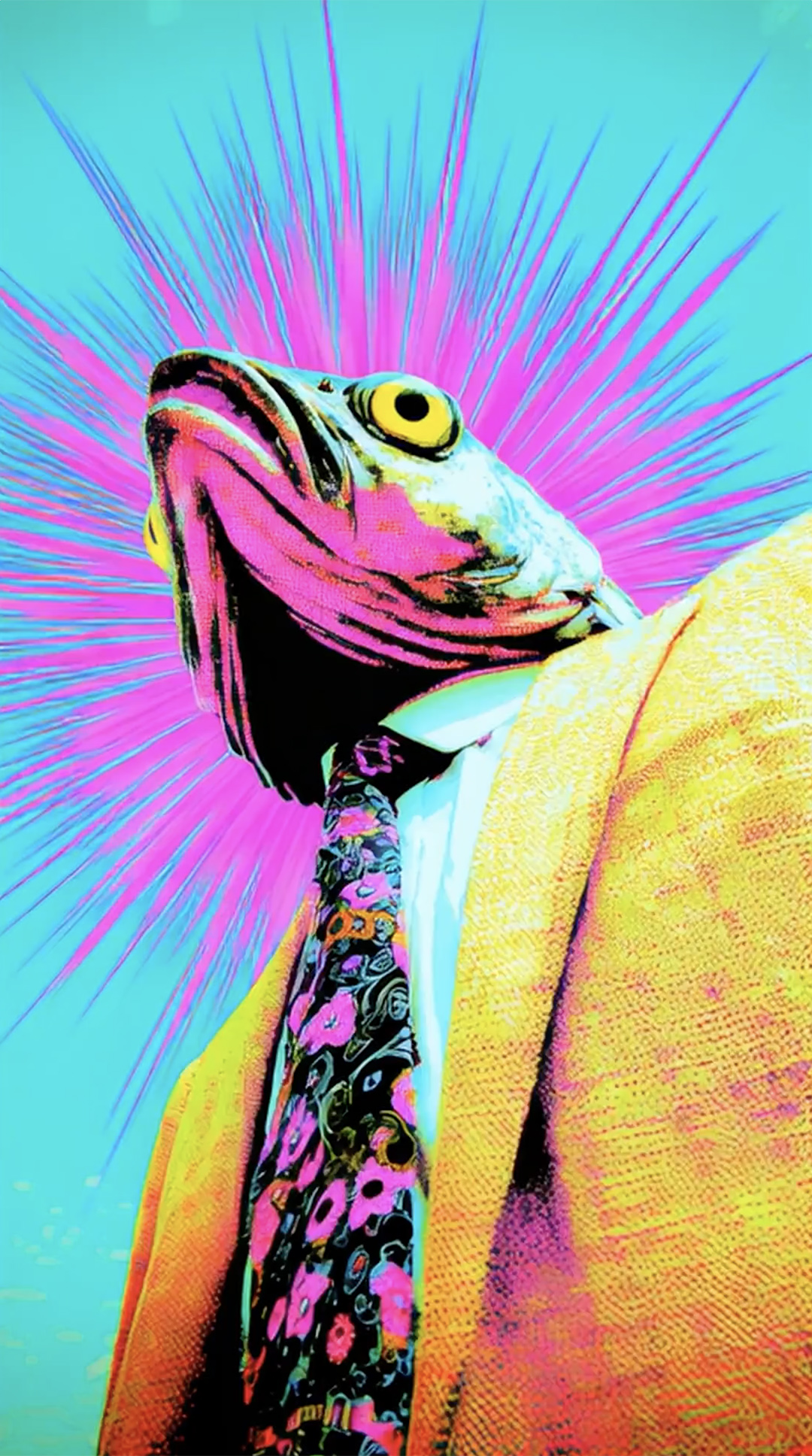 Fishhead business man II