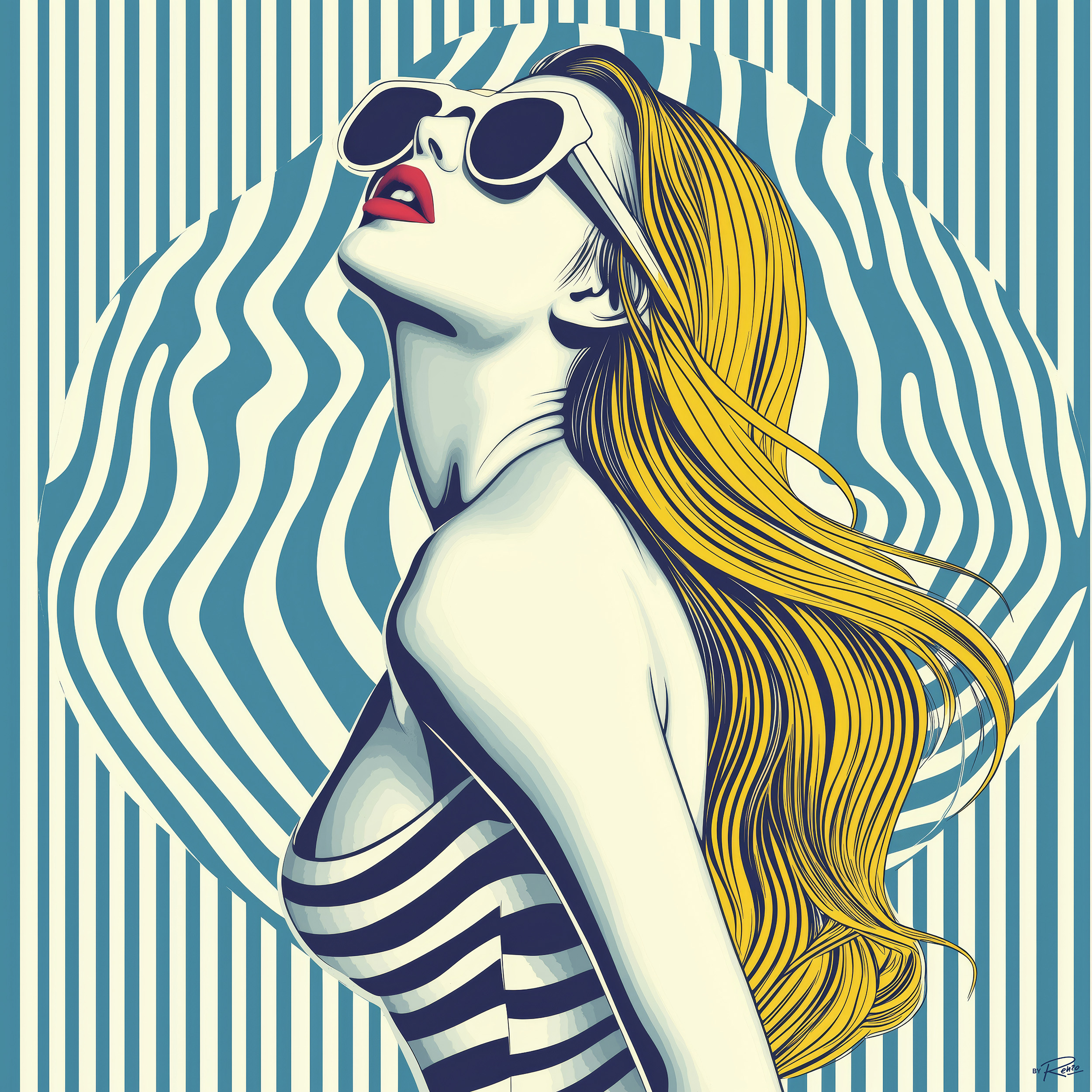 Summer Stripes – Vibrant Glow